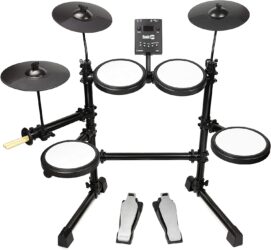 RockJam 8-Piece Electronic Drum Kit Set