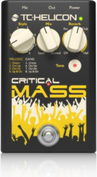 TC-Helicon Critical Mass Vocal Harmony Effects Pedal